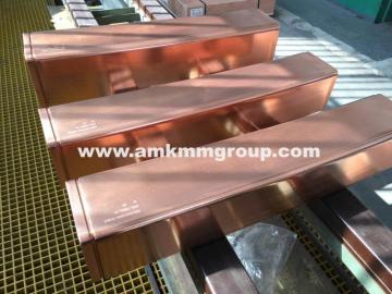 Copper mould tube