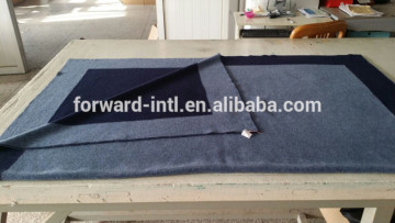 top quality high end pure cashmere knitted blanket with double knitting