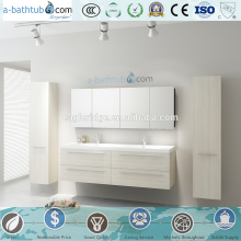 European bathroom corner vanity