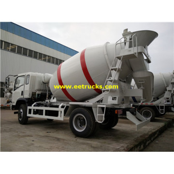 Dongfeng 3 CBM 6T Concrete Truck Mixers