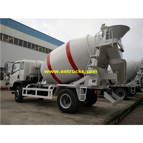 Dongfeng 3 CBM 6T Concrete Truck Mixers