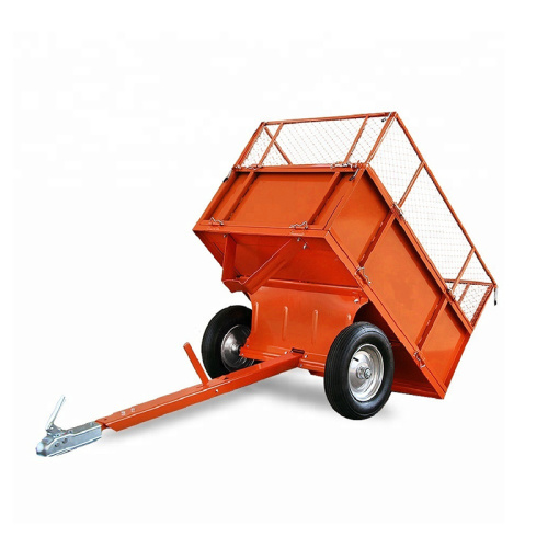 poly garden utility atv dump trailer