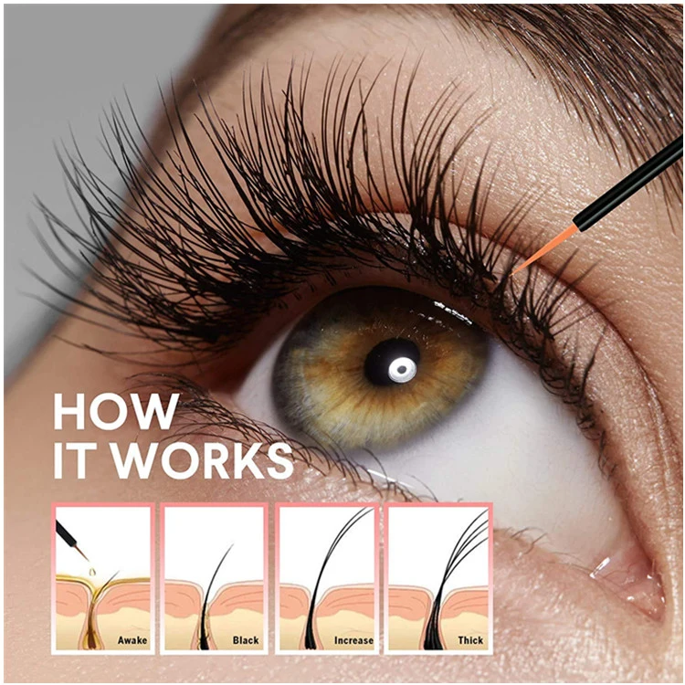 Premium Eyelash Growth Serum for Longer, Fuller Thicker