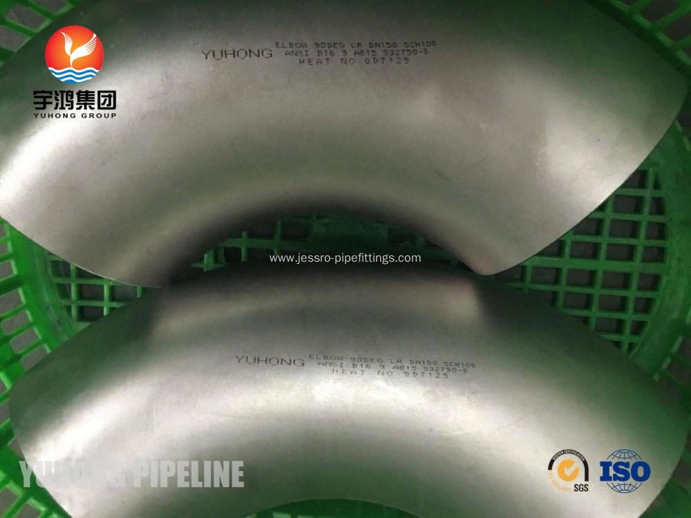 Super Duplex Steel Butt Weld Fitting ASTM A815 S32760, A403, BW B16.9