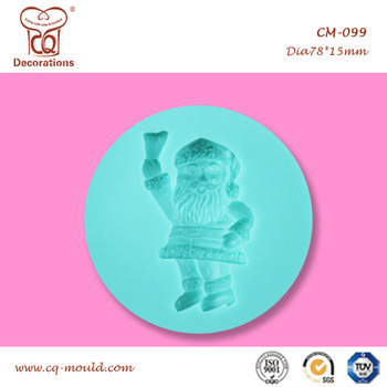 Xmas Silicone Fondant cake decorating mold