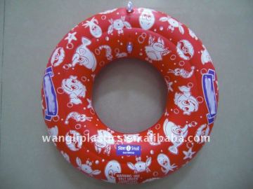 Inflatable swiming ring