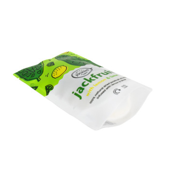 impression de sachets de fruits secs à fermeture zippée biodégradable