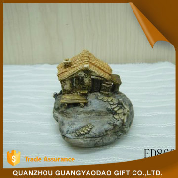 Baubles stone house figurine for home decoration souvenir items gift item