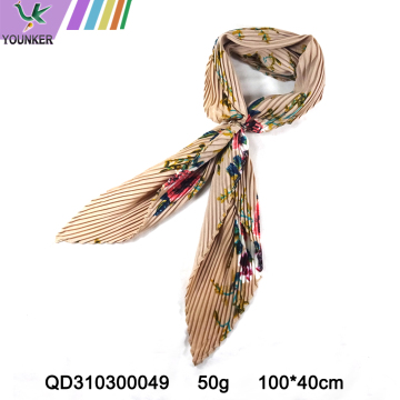 CHINESE TRADITIONAL DESIGN SATIN SCARF