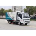 YUEJIN 4x2 road street dust vacuum washing truck