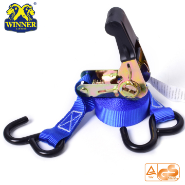 Polyester Ratchet Tie Down Strap For Heavy Duty