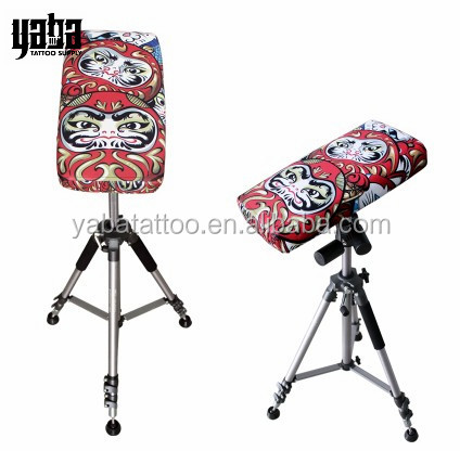 Yaba Wholesale Portable Adjustable Strongest Printed Tattoo Armrest For Body Art