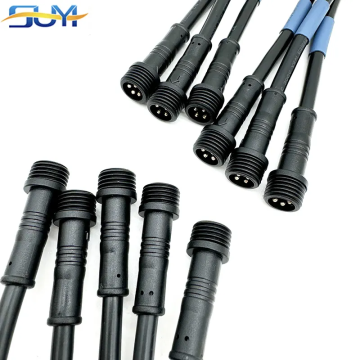 M12 Injection Waterproof Connector for LED Lights