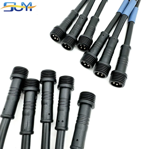 M12 Injection Waterproof Connector for LED Lights