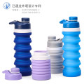 Bouteille de sport de silicone de fabrication de Kean Chine / bouteille d&#39;eau de pli de silicone / bouteille de sport portative pliable
