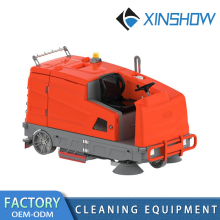 Floor cleaning machine, sweeping machine