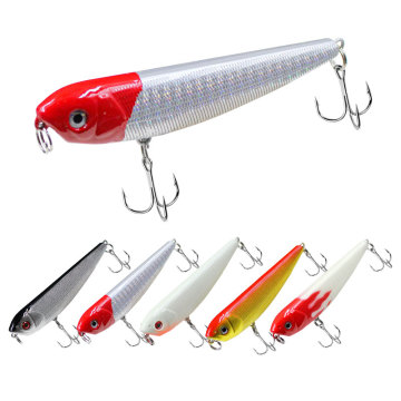OEM 9cm ABS Plastic Fresh Water Fishing Trout Pencil Lure - Topwater Floating Bait