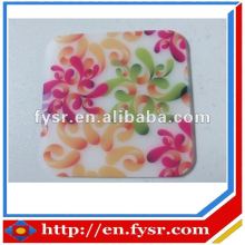 2015 Ecofriendly Heat-resistant Silicone Mat with Flower Shape