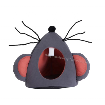 Cute Mouse Pattern Pet Cave Tent