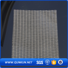 double intermediate crimped mesh