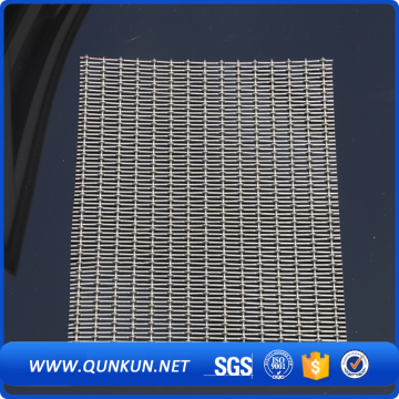 double intermediate crimped mesh