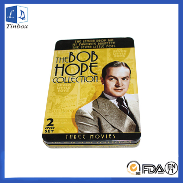 Storage Tin Box For CDs And DVDs