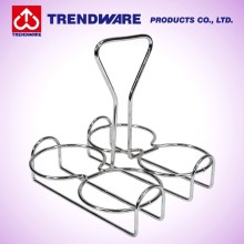 Chrome Plated Oil and Vinegar Cruet Wire Rack
