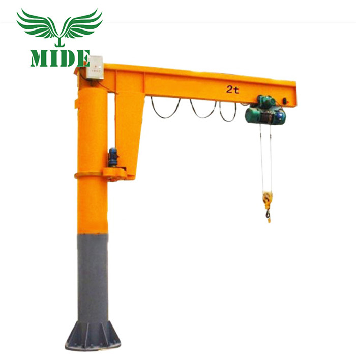 360 Degree rotation column jib crane