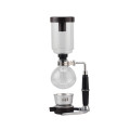 Black Glass Tabletop Syphon Coffee Maker