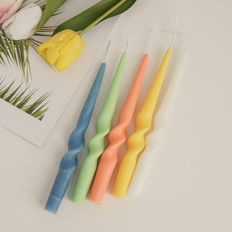 Спіральная свечка сіліконавая цвіль на продаж