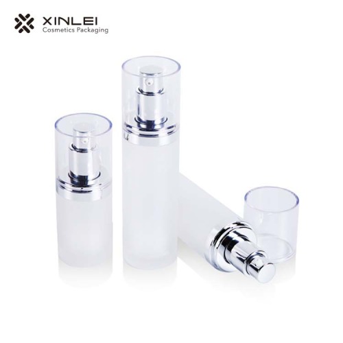 Bouteille en plastique acrylique à cylindre de 15 ml 0,5 oz