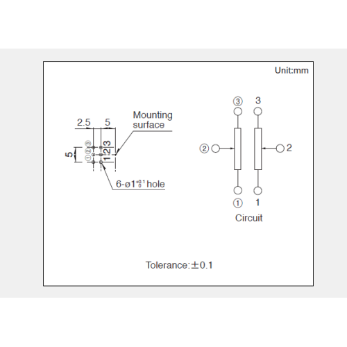 Rk097 series Rotary potentiometer