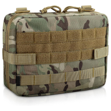 600D Polyester Camouflage Tactical Admin Pouch - Molle Medical Small Bag (Wholesale)