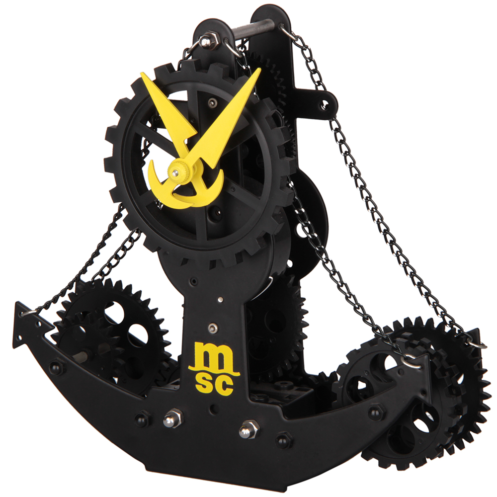 Moving Gears Chain Clocks