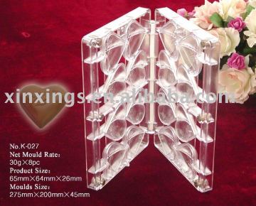 DIY plastic chocolate mould K027