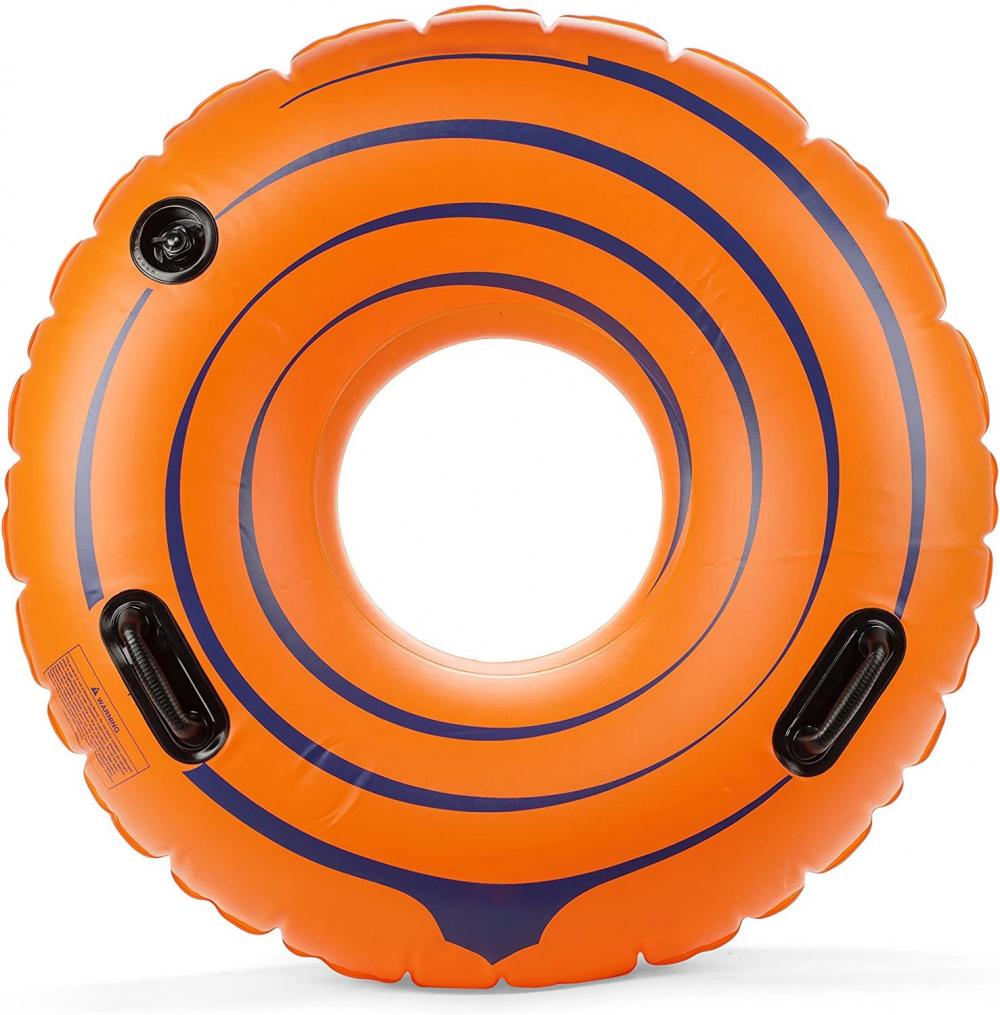 Tubo de río inflable premium con asas