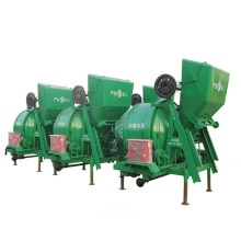 Electric rotating drum mixer JZC350 with lifting hopper
