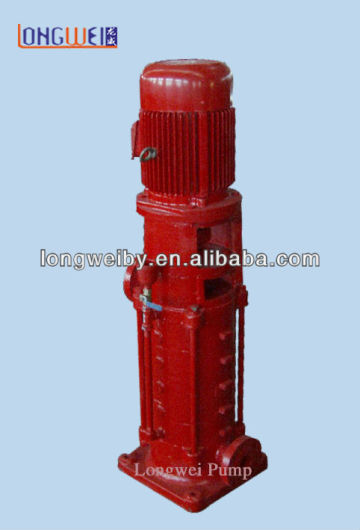 vertical multistage fire pump