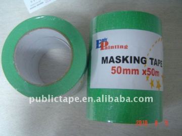 green paper tape adhesive masking tape