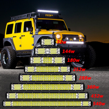Off Road LED Light Bars for 4x4 - Work Lights and Fog Driving Lamps for Trucks