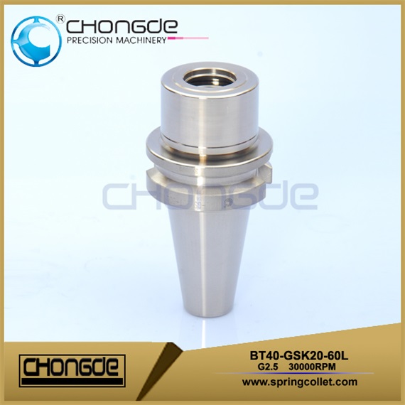 Mandril de pinça BT40-GSK20-60L para máquina CNC