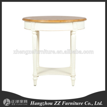 country style country side wood tea table