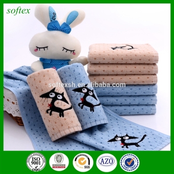 100%cotton jacquard embroidery design fancy cartoon embroided hand towel                        
                                                                                Supplier's Choice
