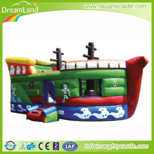Inflatable pirate ship / pirate ship bounce house