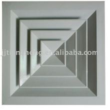Square aluminum air diffuser