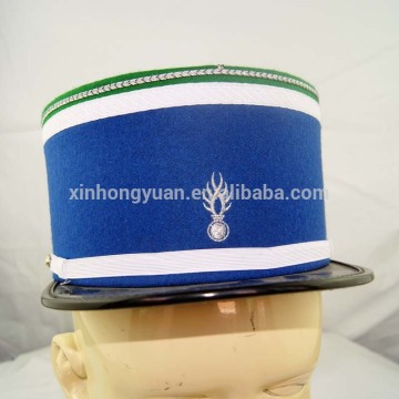new design blue military guard cap captain hat