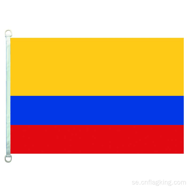 90 * 150 cm Colombias nationella flagga 100% polyster