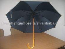 wooden tube hotel guest umbrella