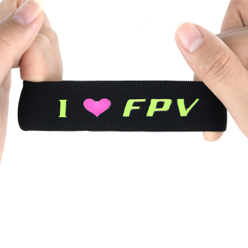 Trend Items: Polyester Wrist Bands with Screen Print for Events