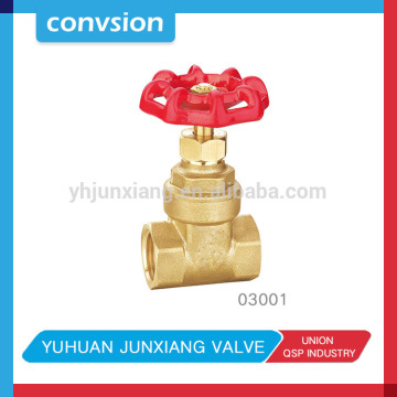 Junxiang 03001 female thread brass gate valve